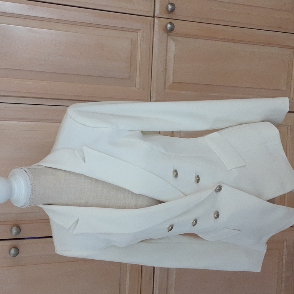 White blazer